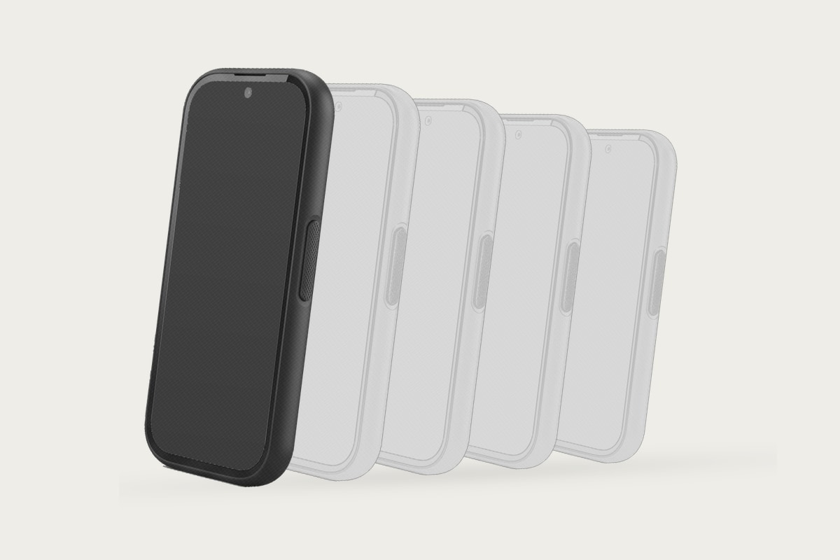 An illustrated queue of the custom Mission Phone